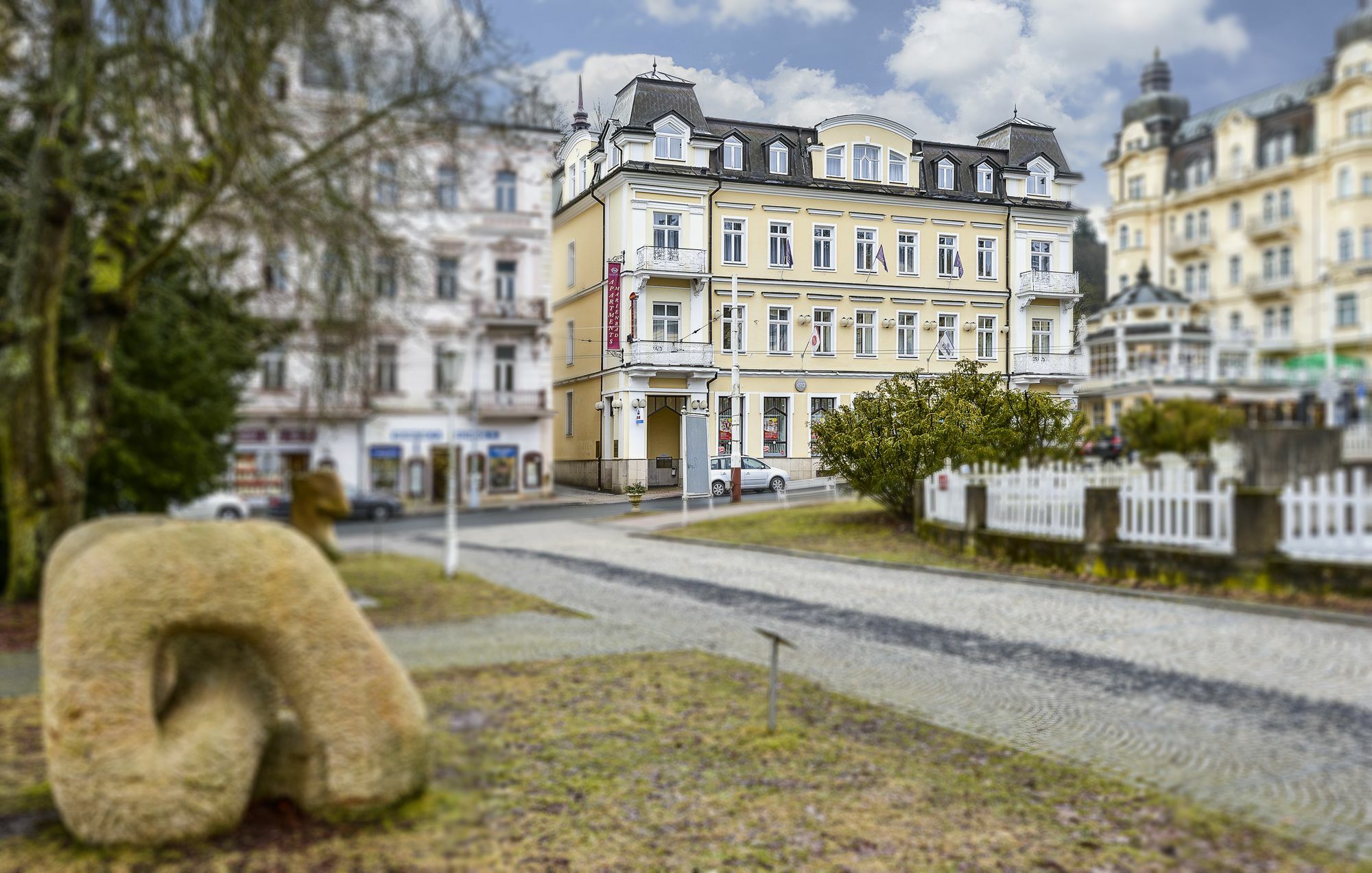 Apartments Central Park Marienbad Exteriör bild